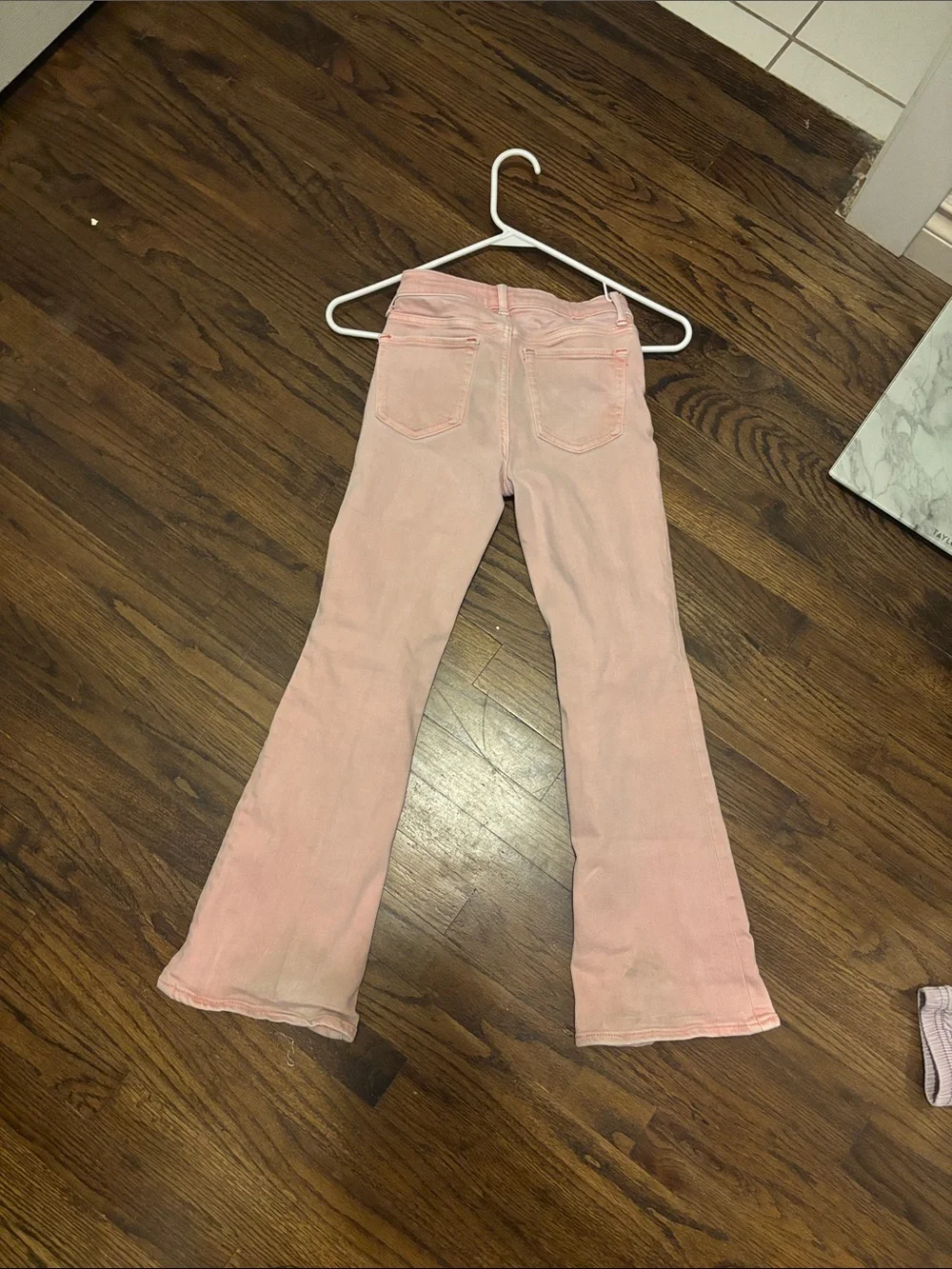 GAP Pink Girls Flare Jeans